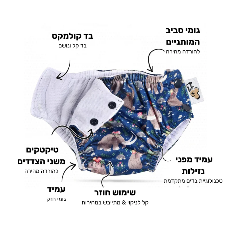 חיתול שחייה ממותות הסבר